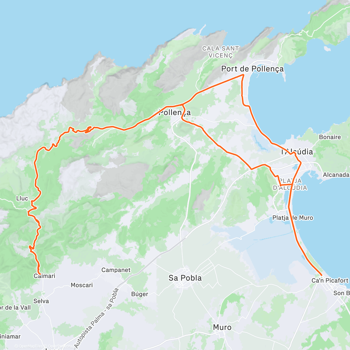 Map of the activity, ☀️☀️