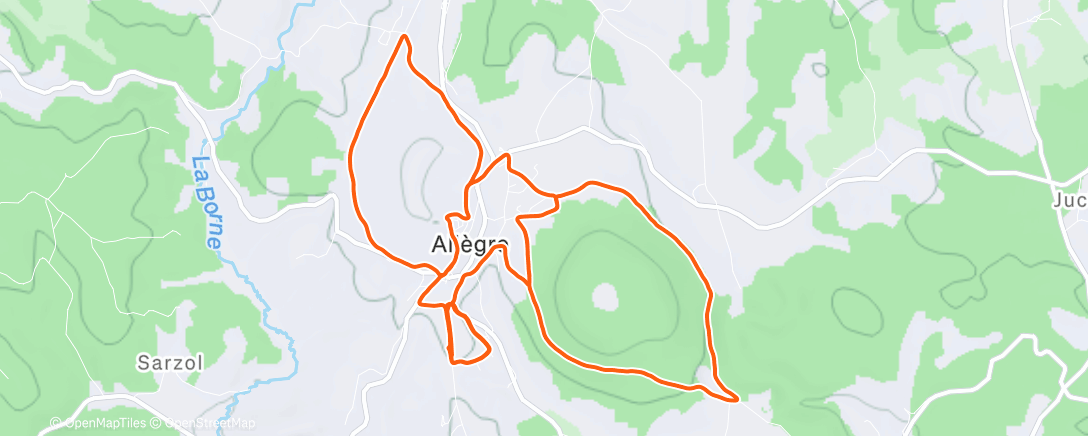 Map of the activity, RUN - Seuil Solo 😈