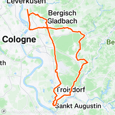 DM Leverkusen | 87.8 km Cycling Route on Strava