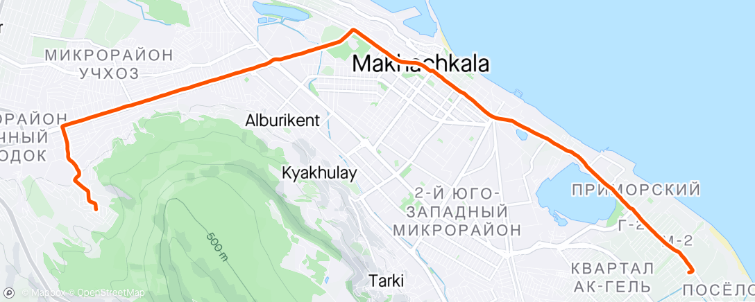 Map of the activity, Домой