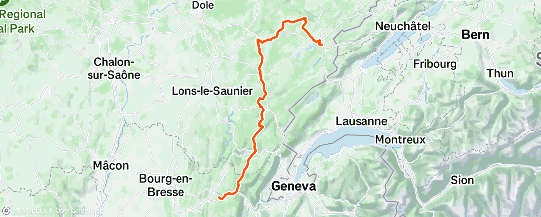 Map of the activity, TDF S20