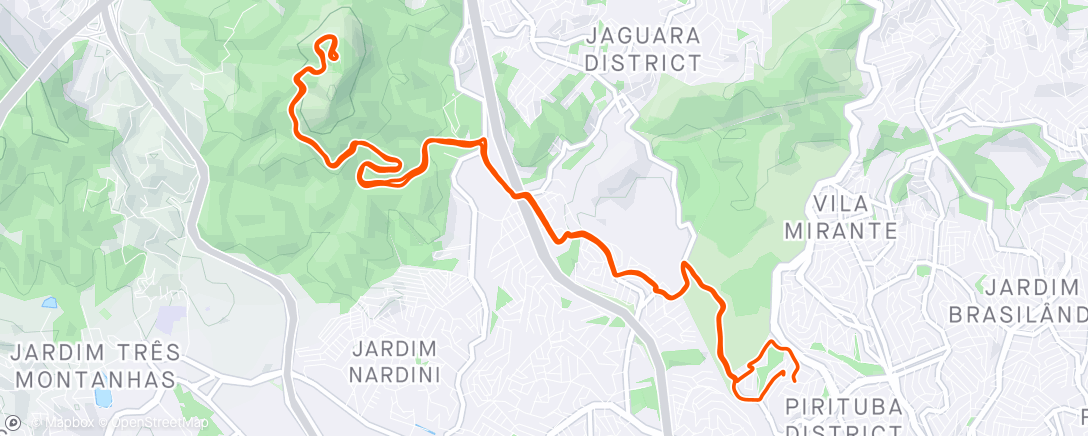 Map of the activity, Pedal Pico - 21.04.2024
