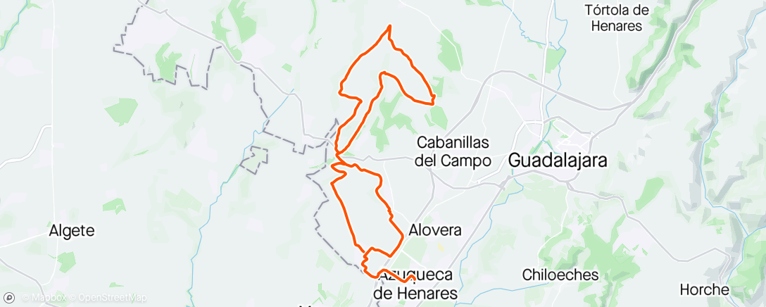 Map of the activity, La cabra tira al monte