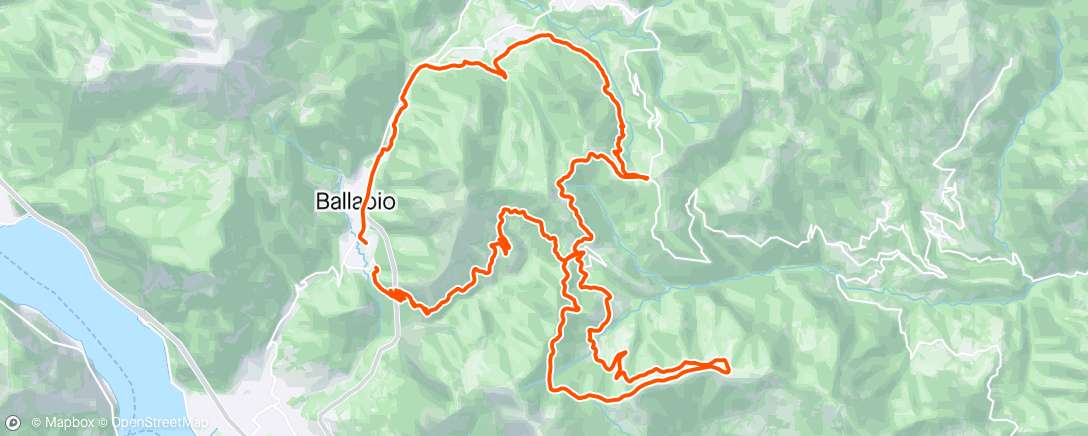 Map of the activity, Bochettia di Pallio e passo di Culmine