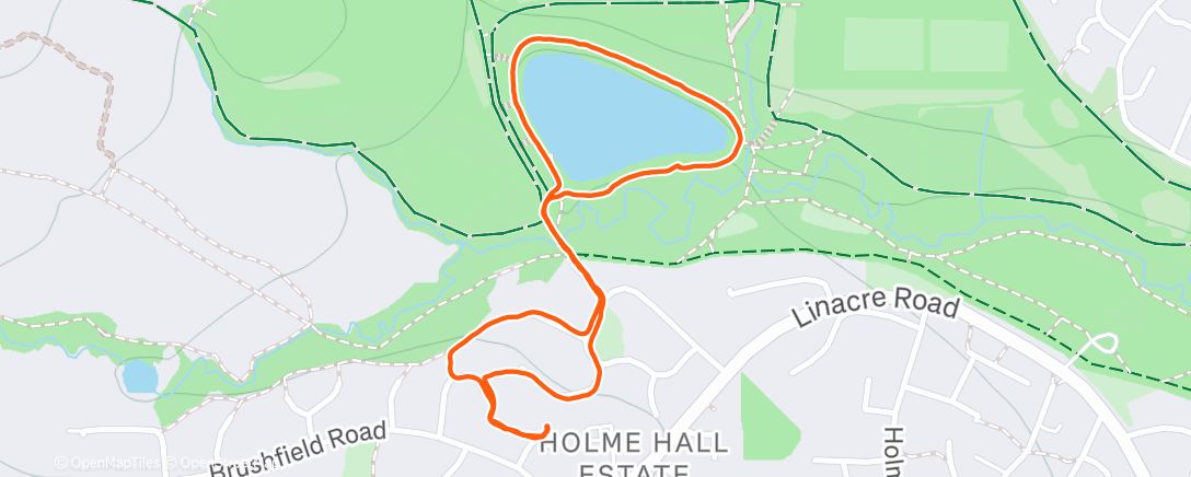 Map of the activity, A wander either the folks!