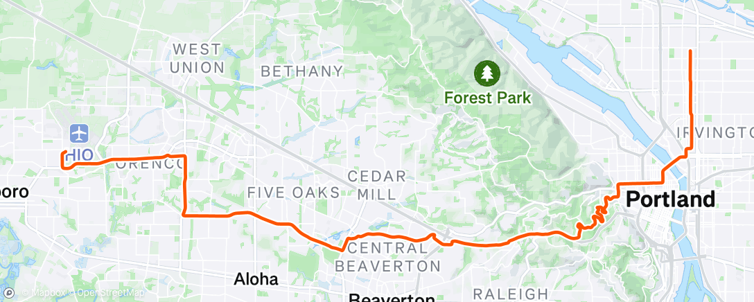 Map of the activity, Home from the arcade