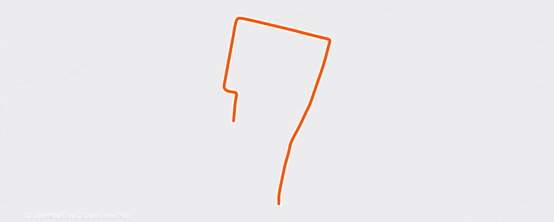 Map of the activity, MyWhoosh - Stepped Intervals