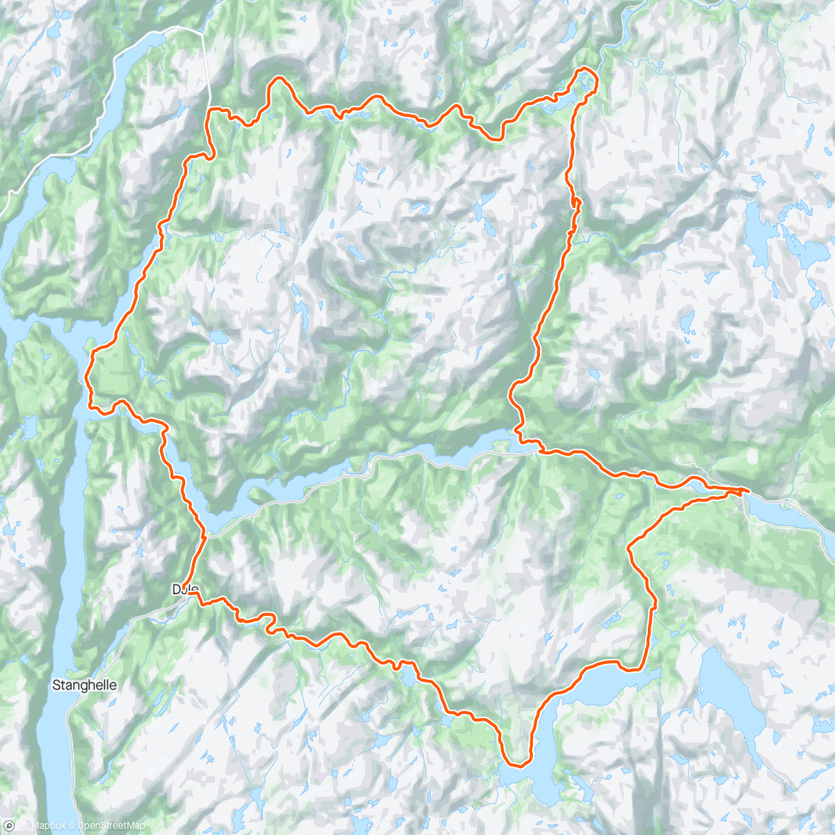 Mapa da atividade, Grøne sløyfe