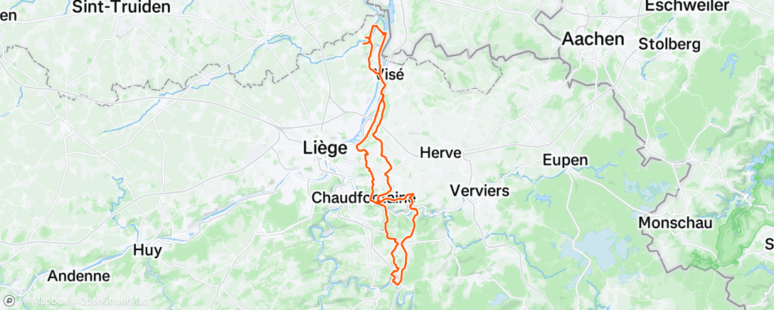 Map of the activity, Sfeer opsnuiven op Redoute