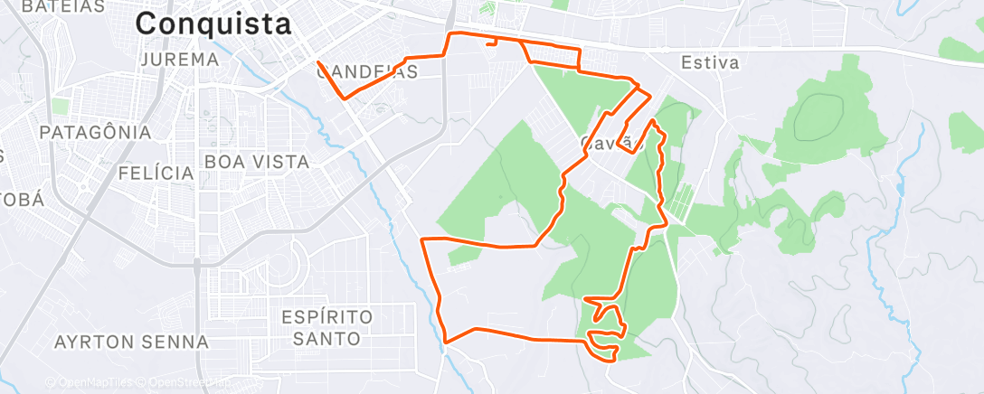 Map of the activity, Atividade matinal