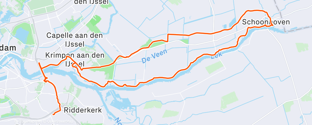 「Lunch Ride」活動的地圖