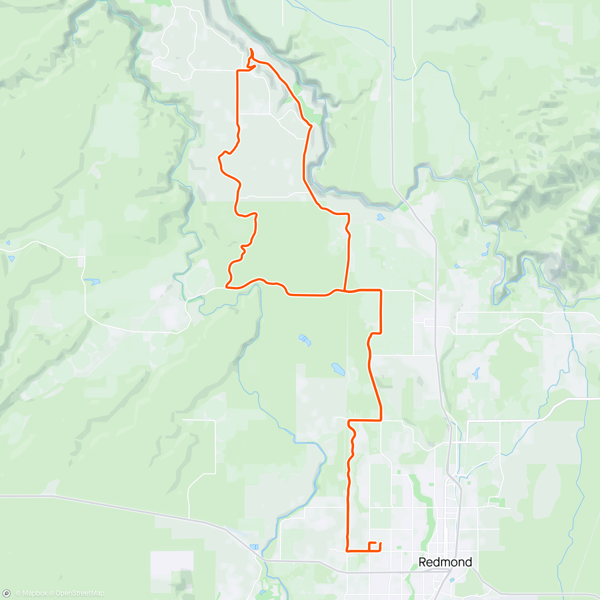 Map of the activity, Third road ride of the year lol