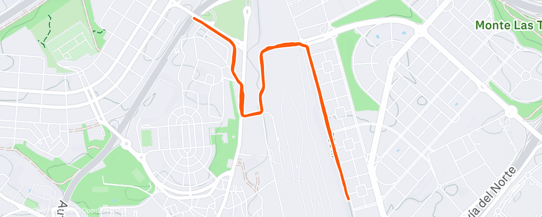 Карта физической активности (Afternoon Run)