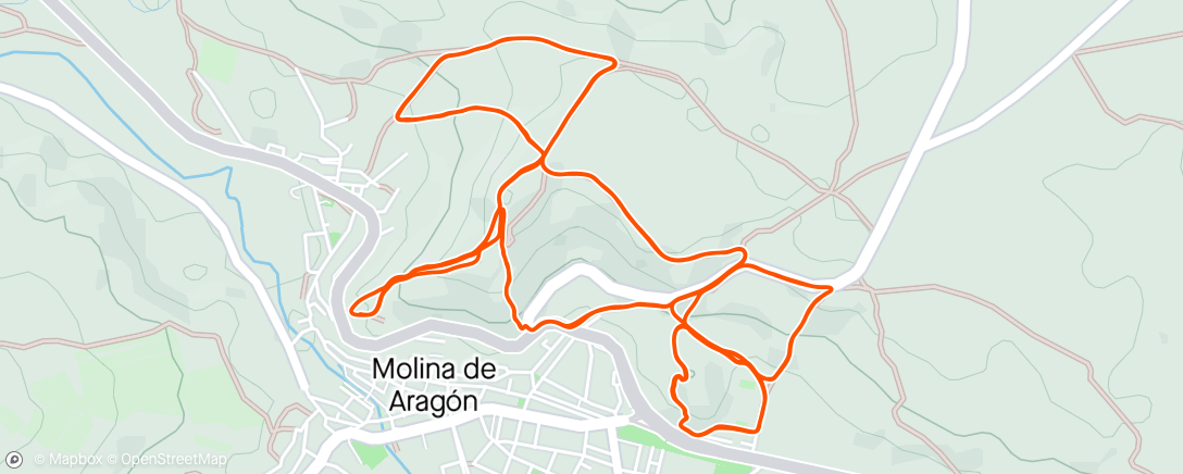 Map of the activity, Circuito chulo