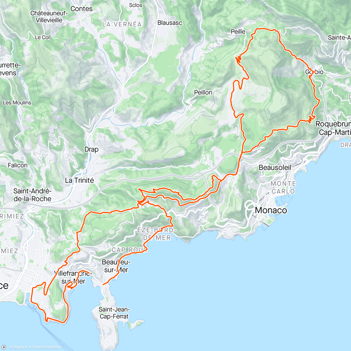 Map of the activity, Côte d’Azur here we are (133)