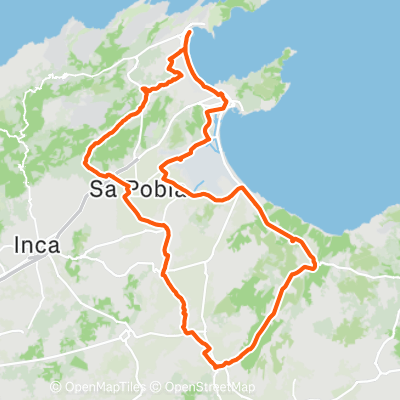 Majorca Petra for lunch | 67.2 mi Cycling Route on Strava