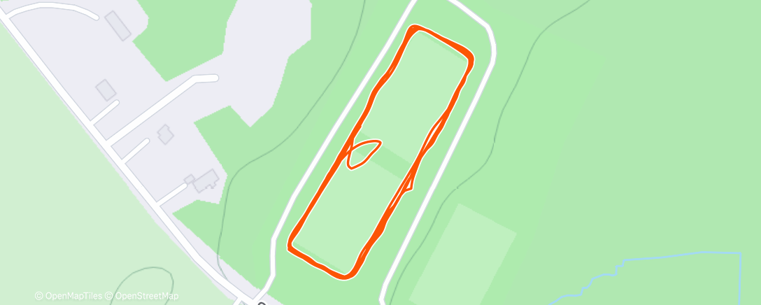 Map of the activity, Running sux!