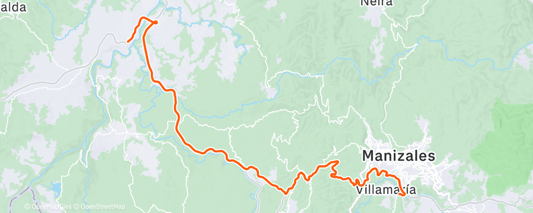 Mapa da atividade, La Plata x el 41