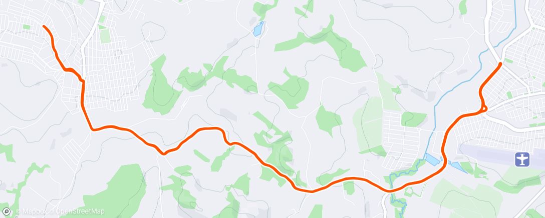Karte der Aktivität „Pedalada de mountain bike matinal”