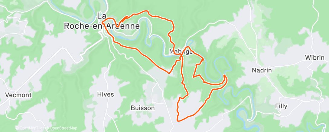 Map of the activity, Trail de la soupe 🥇
