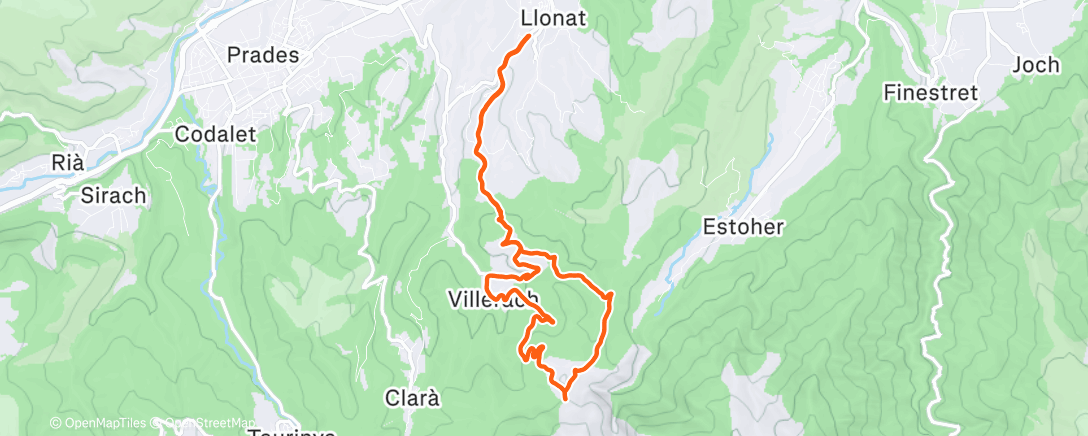 Map of the activity, Christmas Ride 🎅🎅🎅