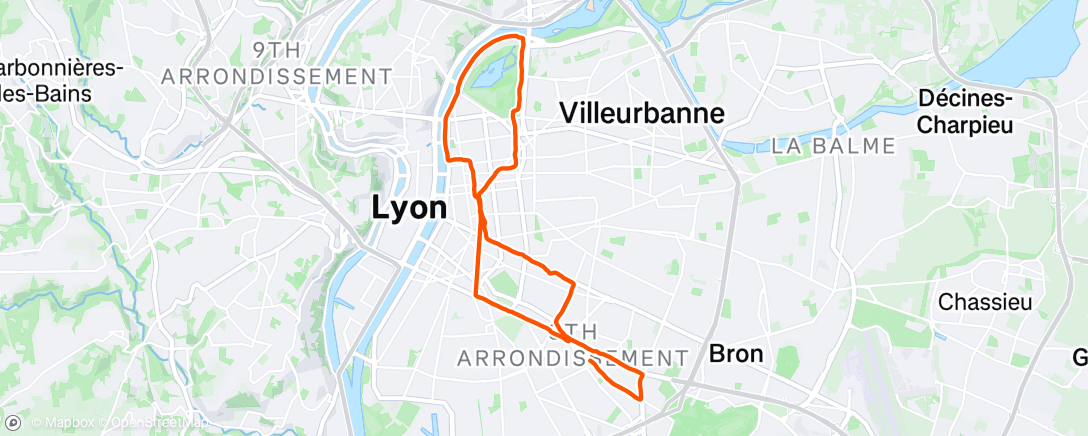 Map of the activity, Lyon, Mairie de Lyon 8ème arrondissement / Lyon
