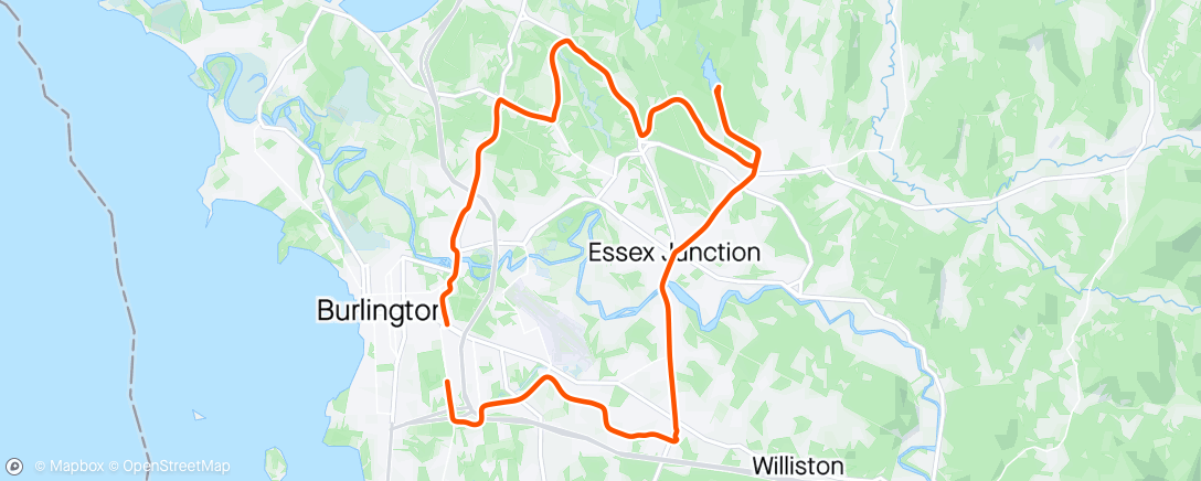 Map of the activity, But what if I had those cool biker sunglasses?