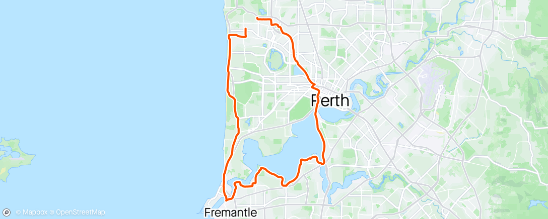 Map of the activity, Gonna need a new bike