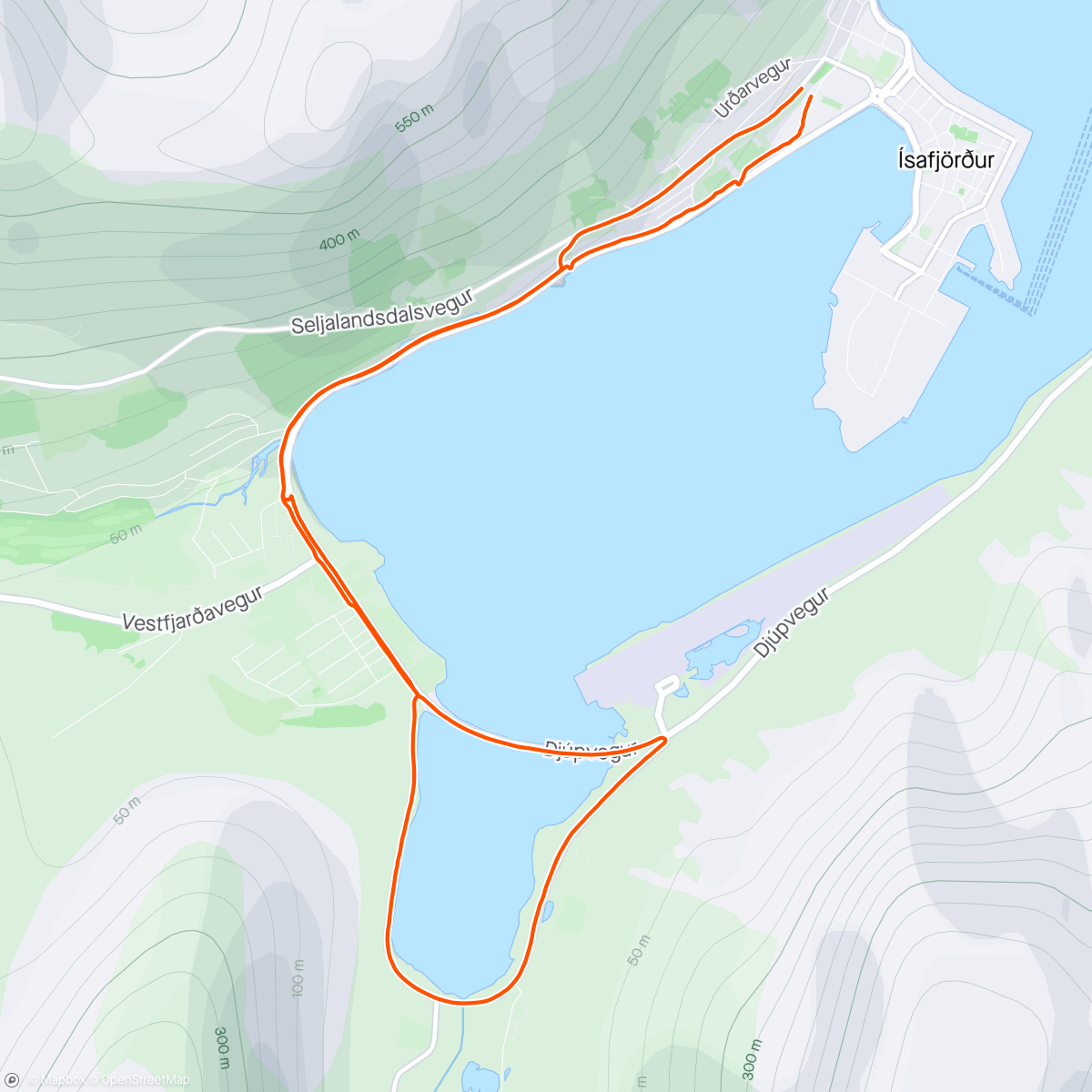 Carte de l'activité 11.km með Funahring🏃‍♂️🏃‍♂️