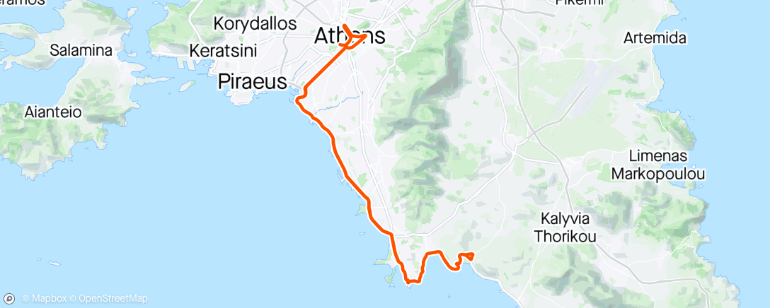Map of the activity, Tozr of Hellas stage 5