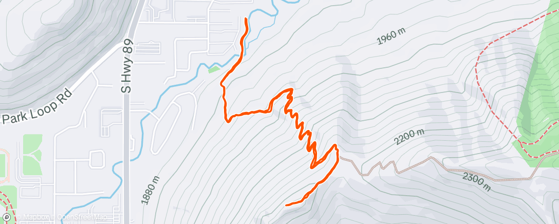 Map of the activity, Josie’s Sunset For No Crowds