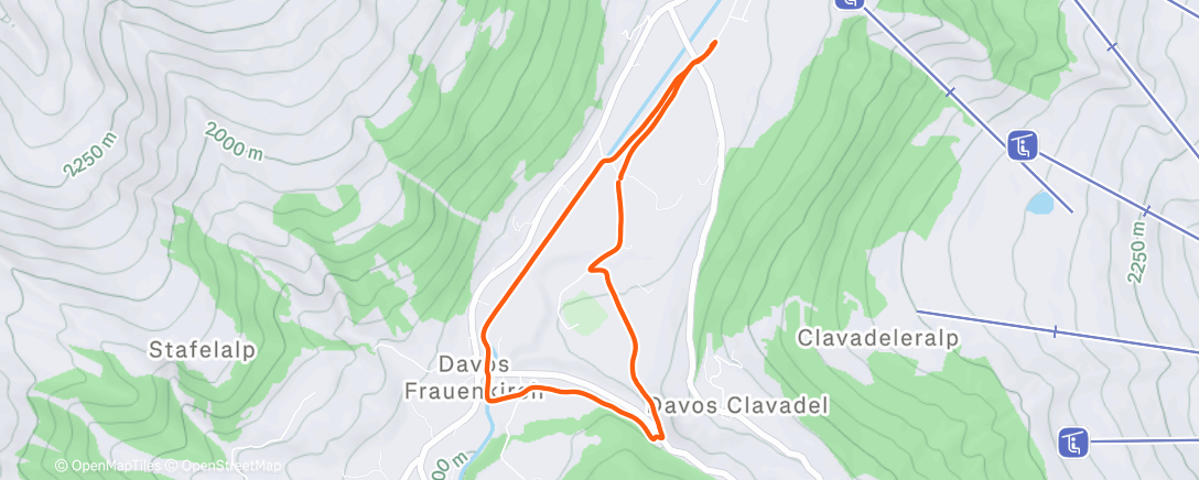 Карта физической активности (Spazific)