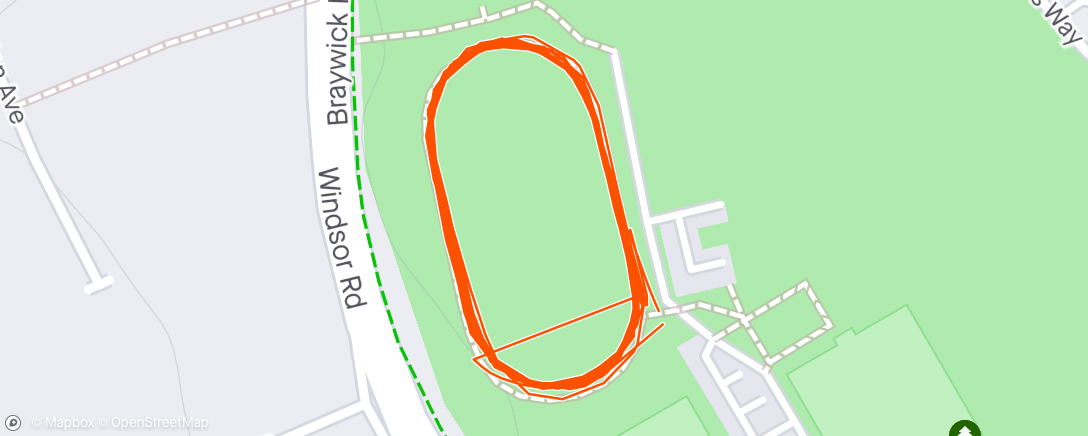 Mapa de la actividad, Macmillan cakes - the only way to encourage me to do track 😃