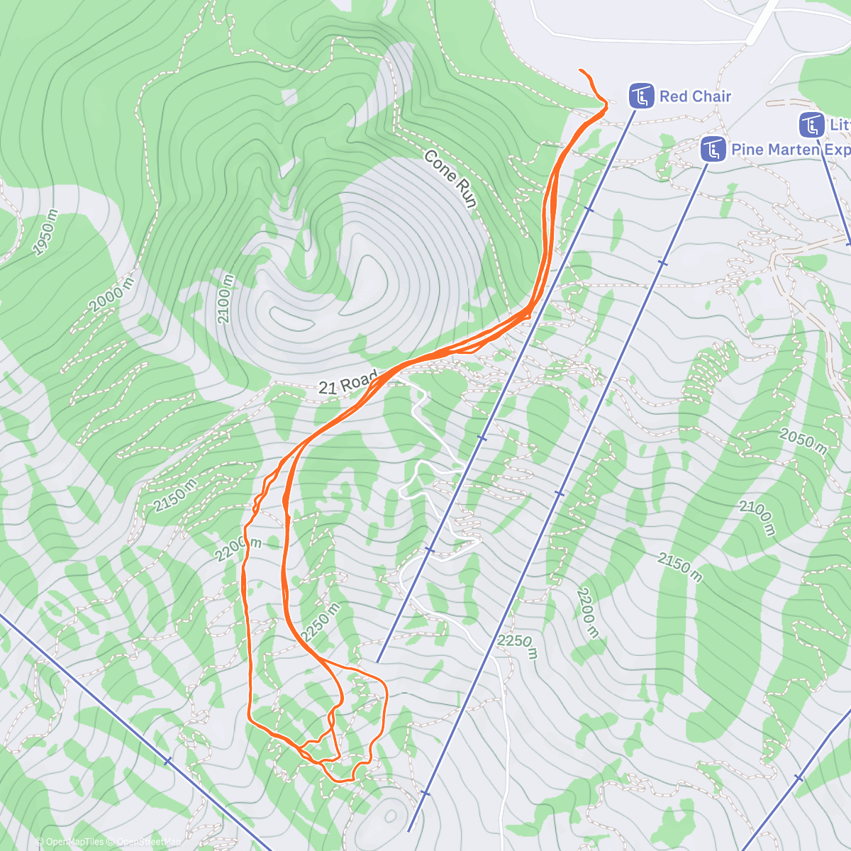 Karte der Aktivität „back to the grind 😜”