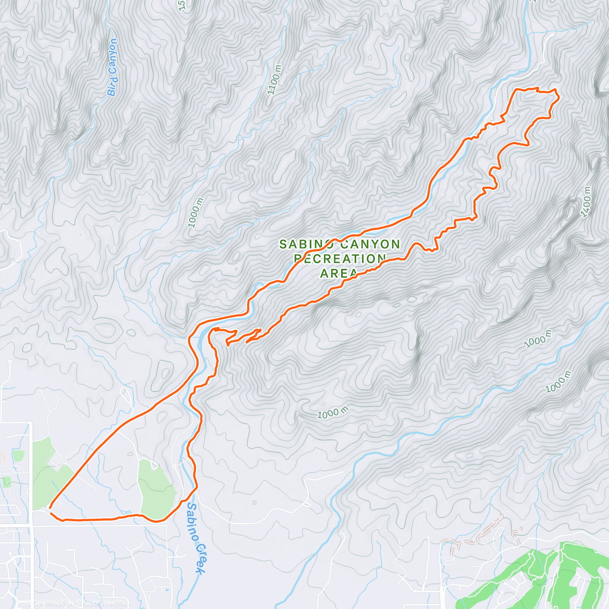 Mapa de la actividad, Not a Bad Morning
