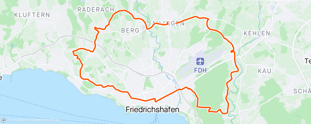 Карта физической активности (Hängerfahrt)