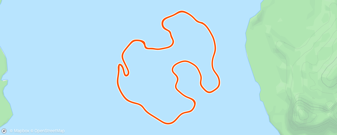 Map of the activity, Zwift - Volcano Circuit CCW in Watopia