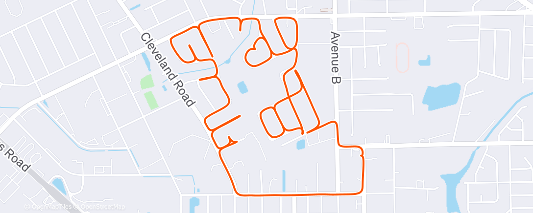 Map of the activity, Every Street - Canal St