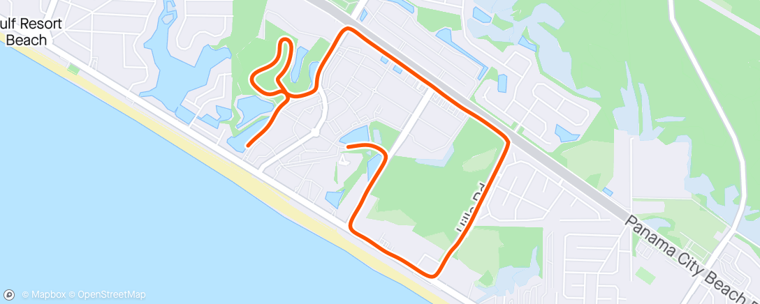 Karte der Aktivität „Morning Run”
