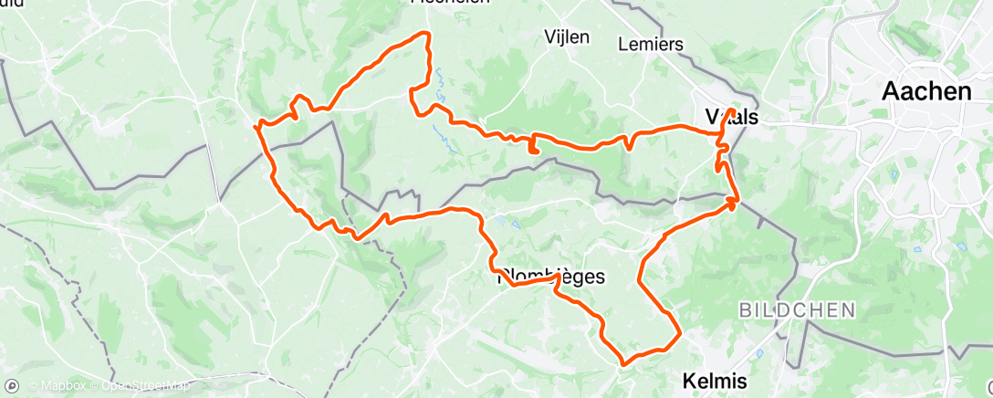 Map of the activity, Namiddagrit