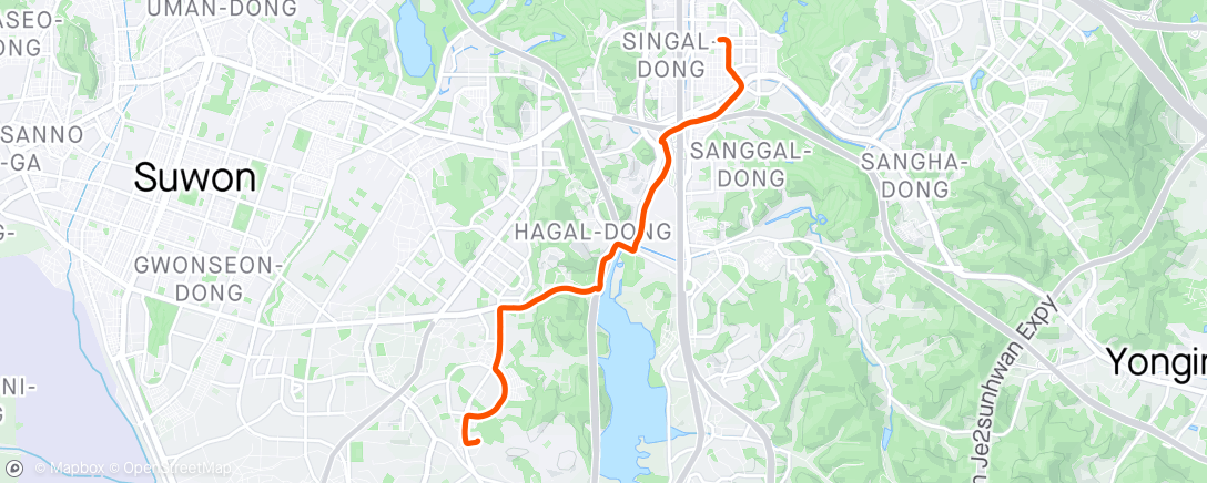 Map of the activity, 🏠🚴‍♂️.퇴근