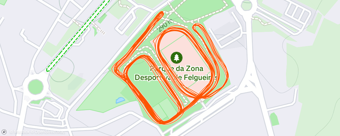 Map of the activity, Trote 👋