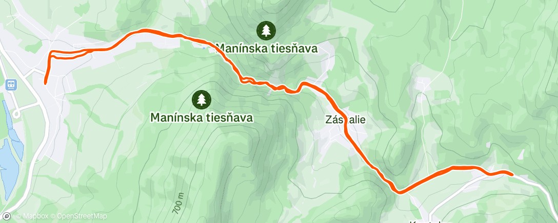 Карта физической активности (HM Power Tempo)