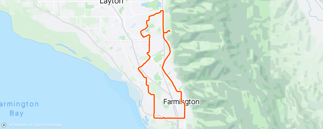Map of the activity, 05/11/2024 Farmington
