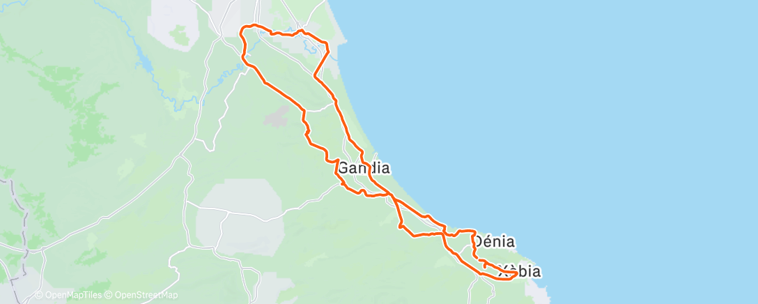 Map of the activity, Last day swap off