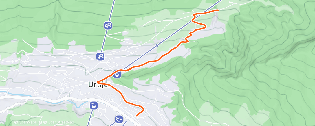 Карта физической активности (Camminata pomeridiana)