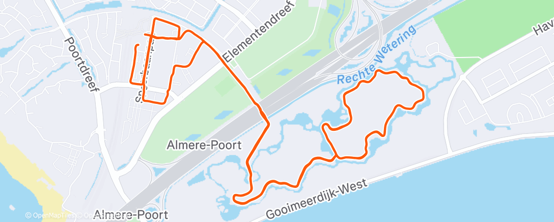 Map of the activity, Allemaal niet zo best 🤒🤒