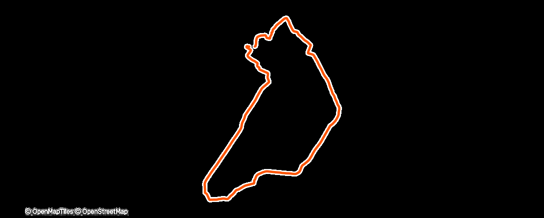 Map of the activity, Morning Ride