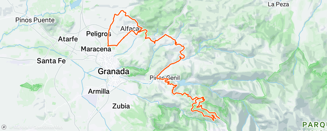 Map of the activity, 🙂 Sierra