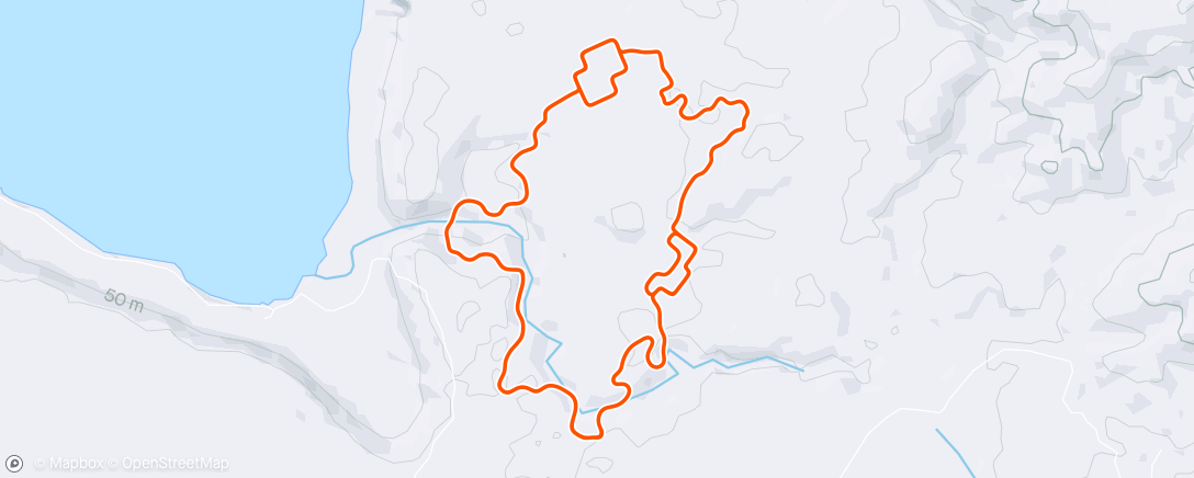 Map of the activity, Zwift - Over Under's 4x 4min in Makuri Islands